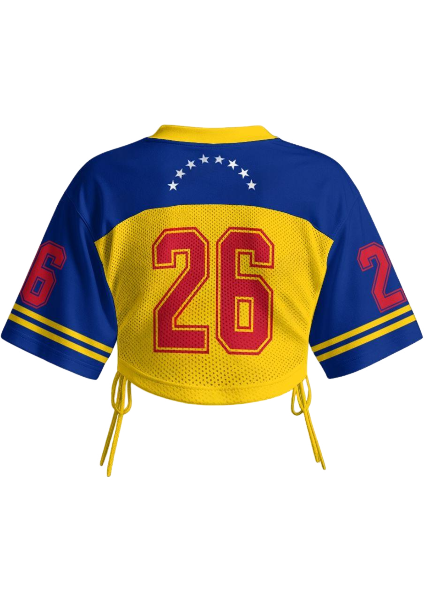Venezuela Flag Number Side Tie Street Set