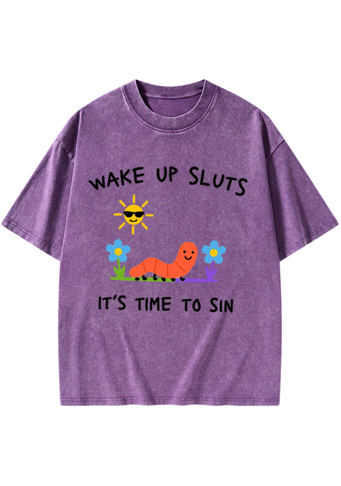 Wake Up Sluts Washed T-Shirt