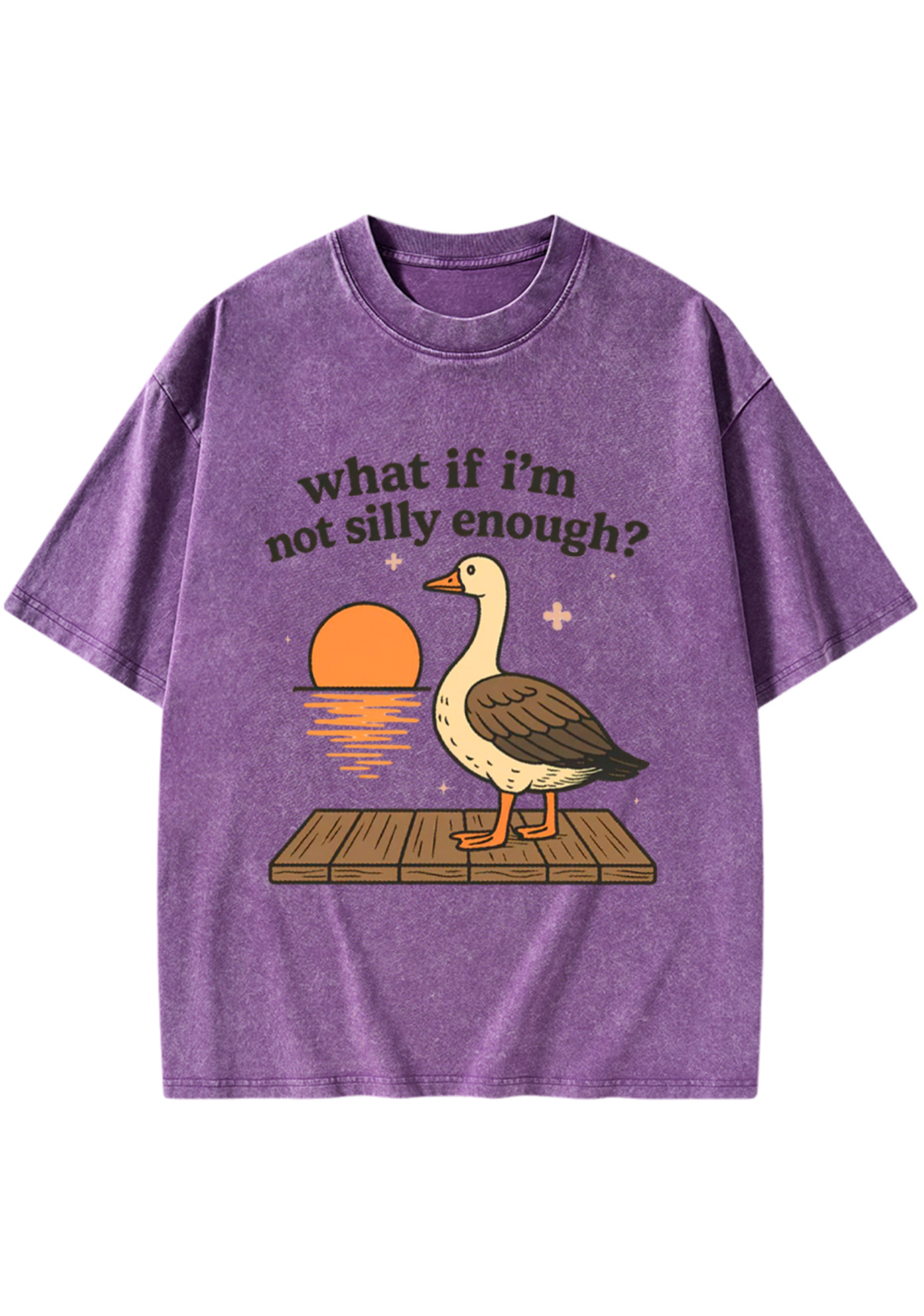 What If I'm Not Silly Enough Washed T-Shirt