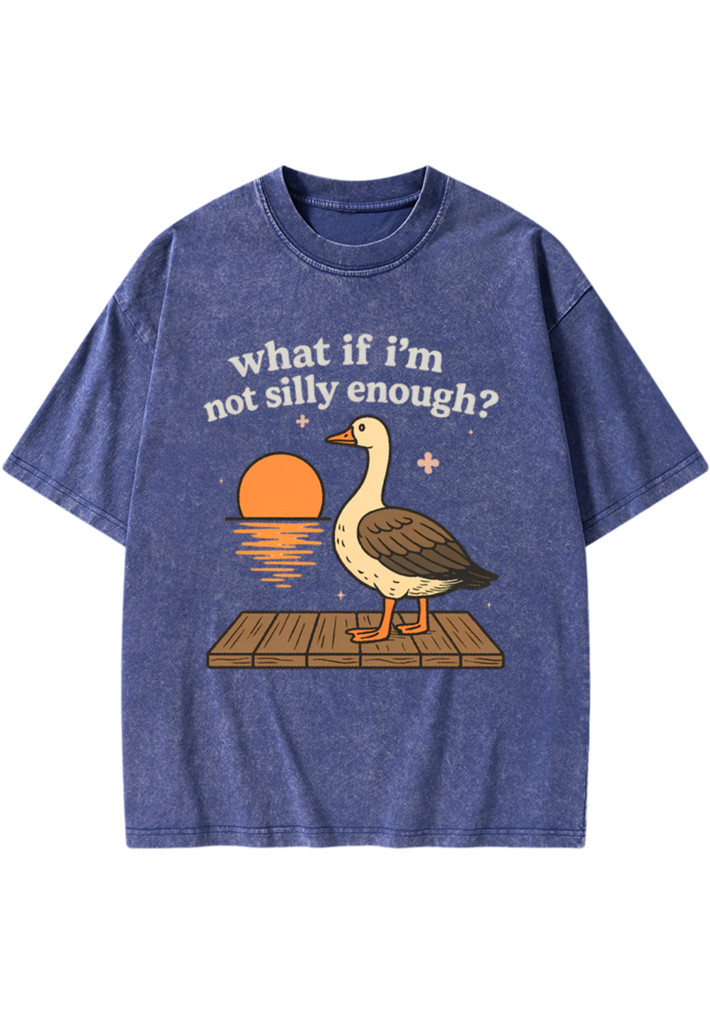What If I'm Not Silly Enough Washed T-Shirt