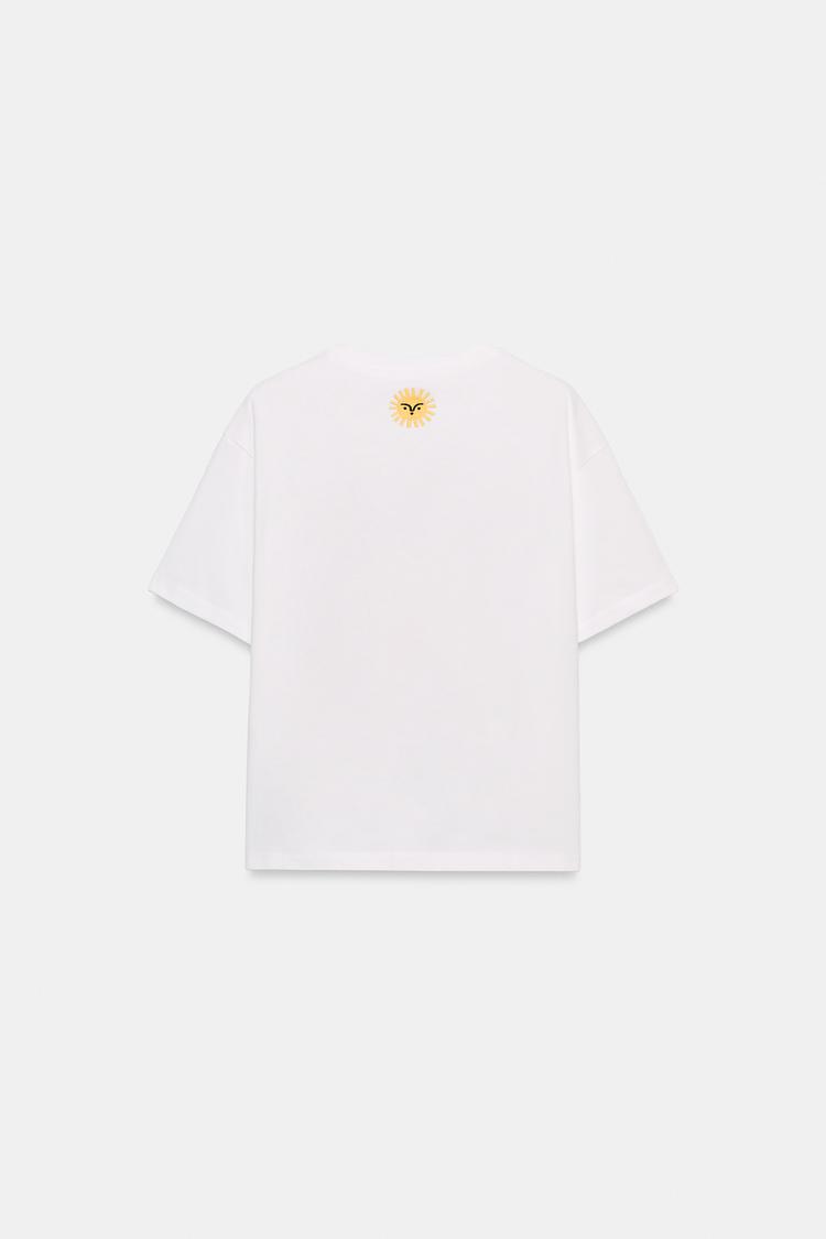 AGUSTINA SHUAN PRINT SHORT SLEEVE T-SHIRT