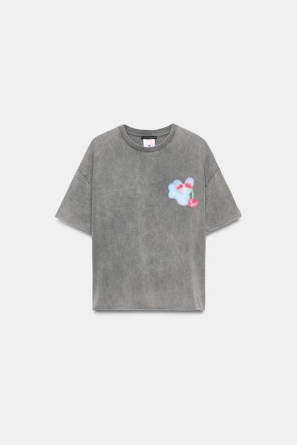 ÁNGELA BACHER WASHED EFFECT T-SHIRT