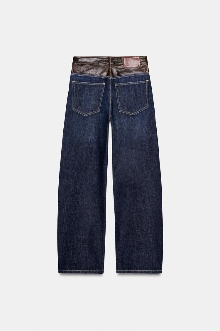 TRF HIGH WAIST STRAIGHT JEANS