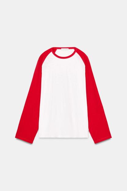 LONG SLEEVE RAGLAN T-SHIRT