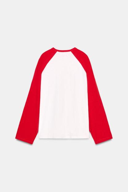 LONG SLEEVE RAGLAN T-SHIRT