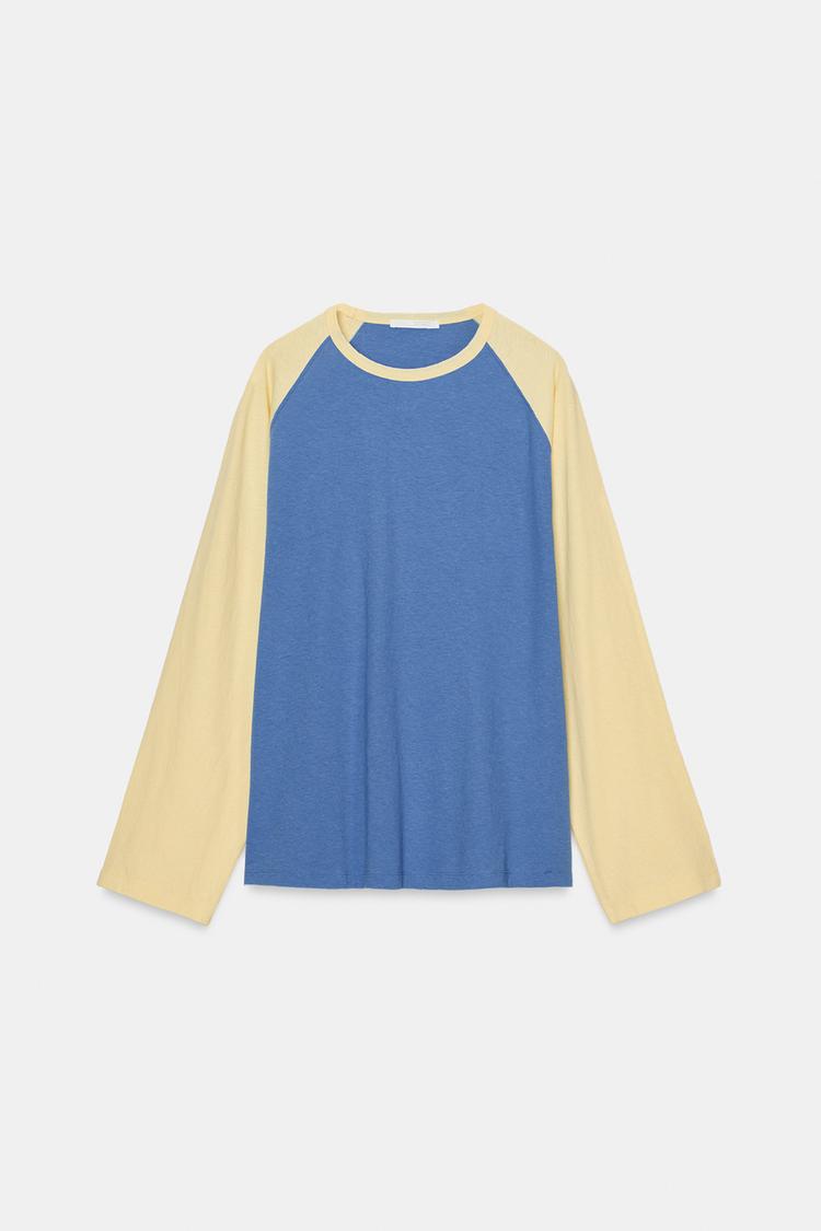 LONG SLEEVE RAGLAN T-SHIRT