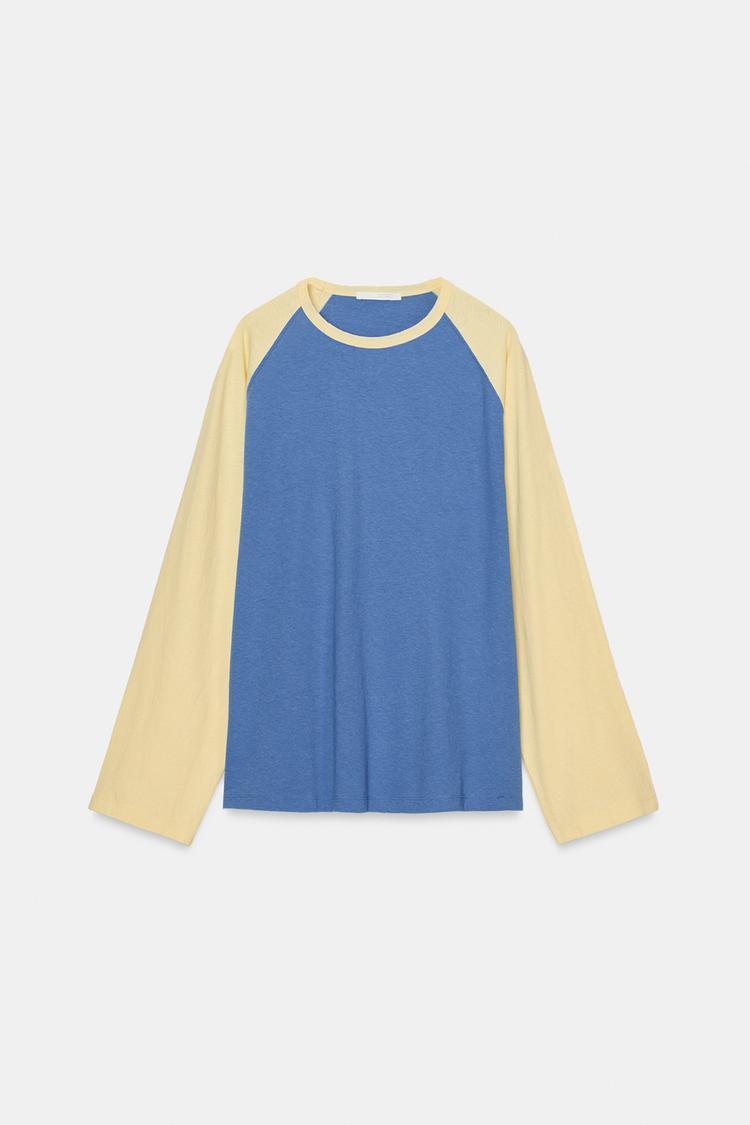 LONG SLEEVE RAGLAN T-SHIRT
