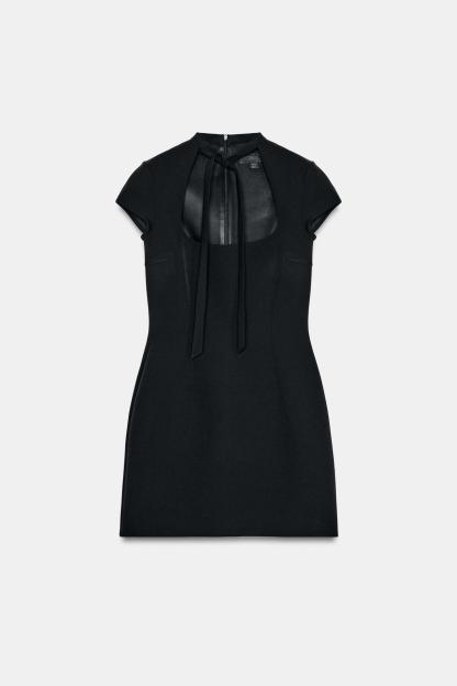 TIED SHORT DRESS