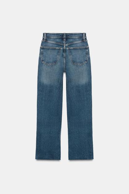 TRF CROPPED FLARE HIGH-WAIST JEANS