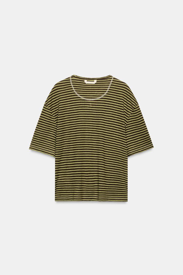 RUSTIC STRIPED T-SHIRT