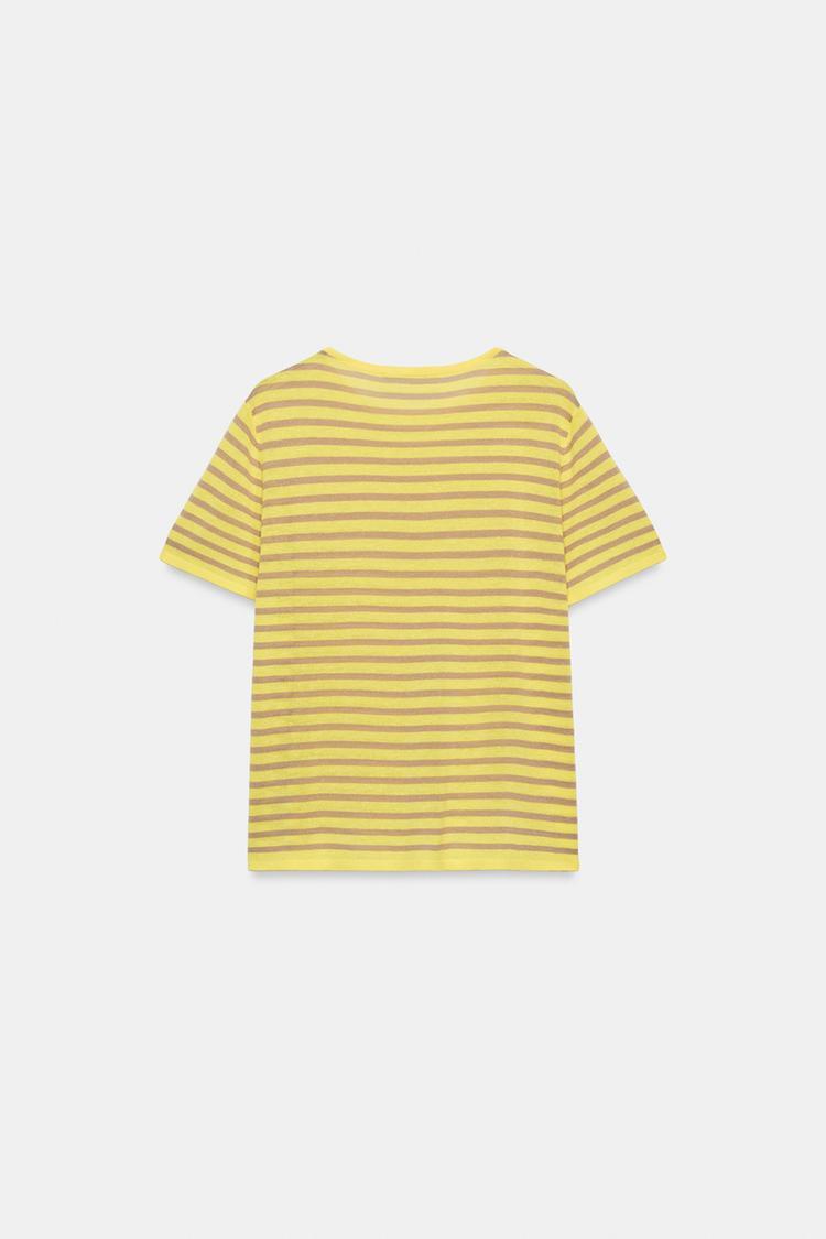 STRIPED KNIT TOP