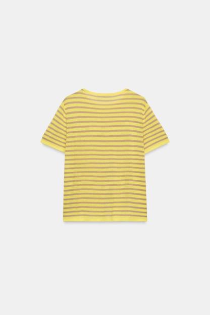 STRIPED KNIT TOP