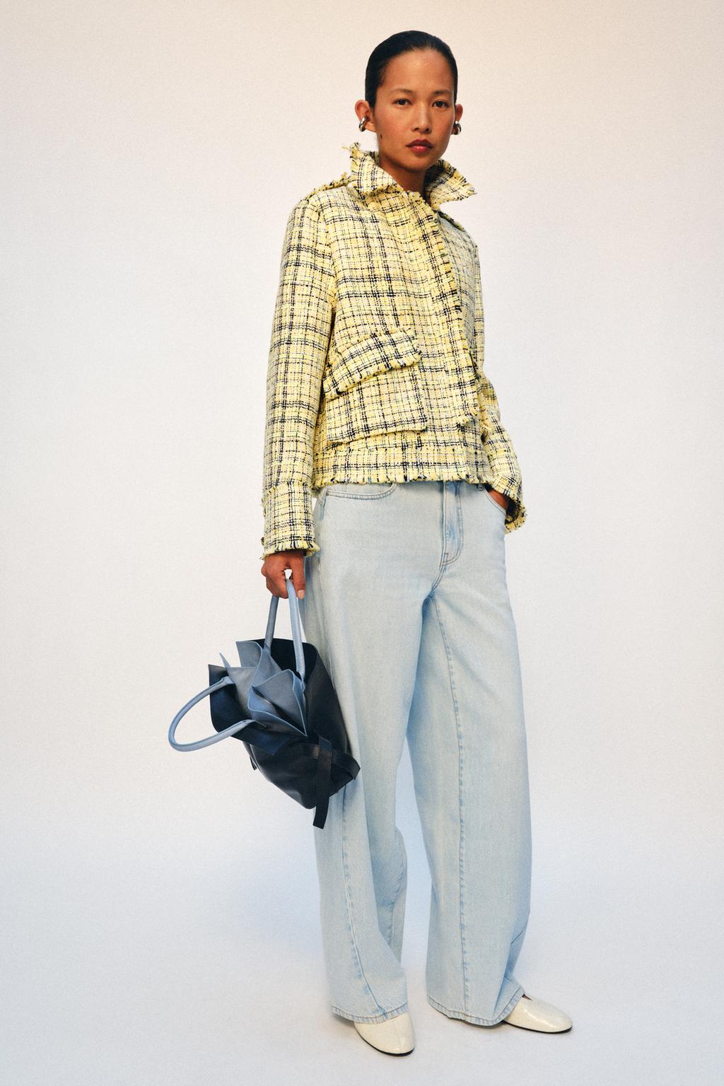 ZW COLLECTION LOOSE BARREL MID-RISE JEANS