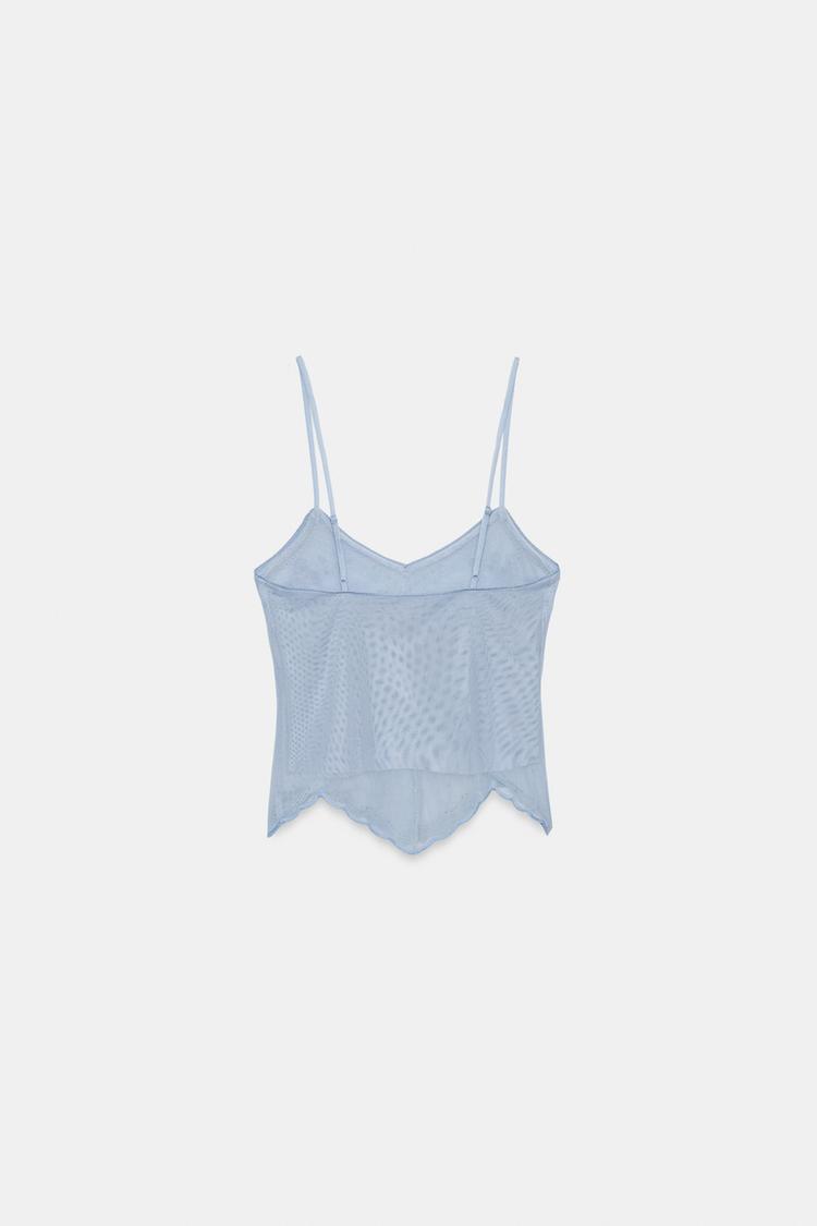 EMBROIDERED CAMISOLE
