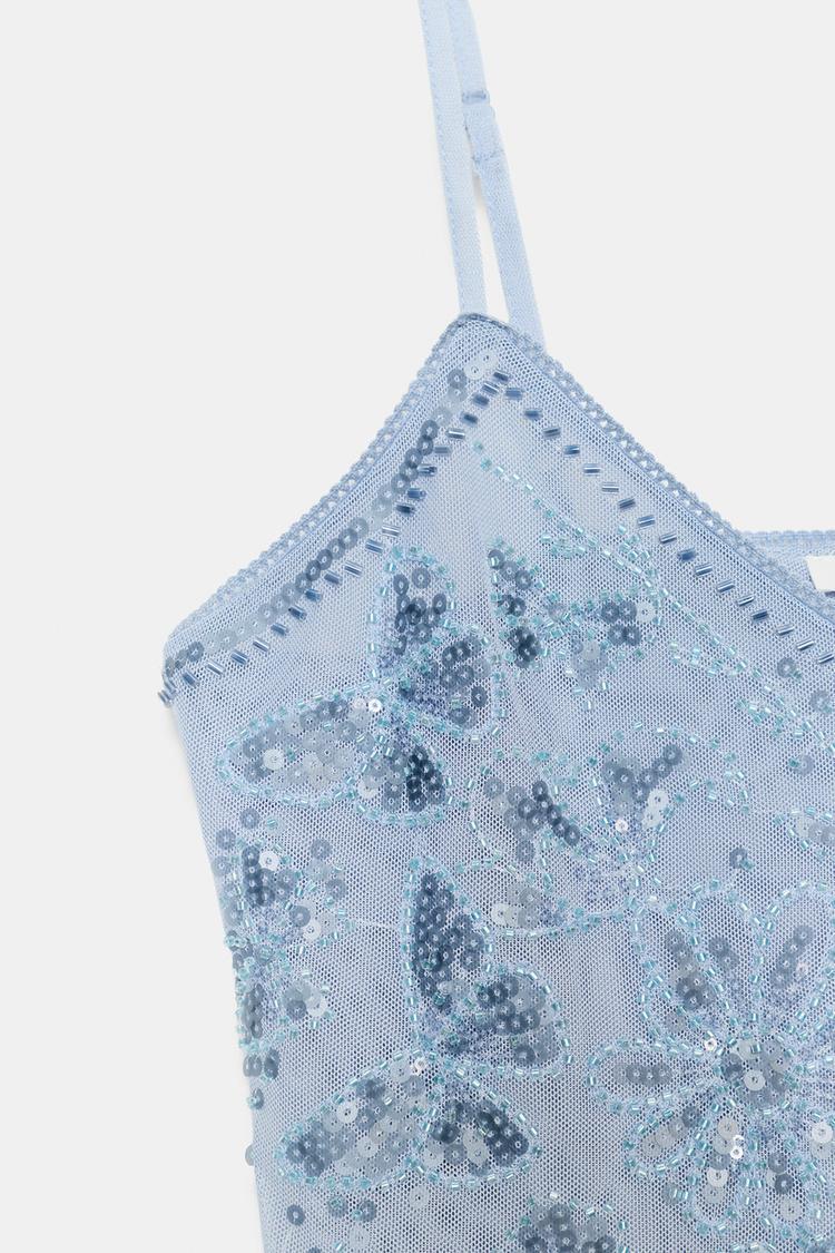 EMBROIDERED CAMISOLE