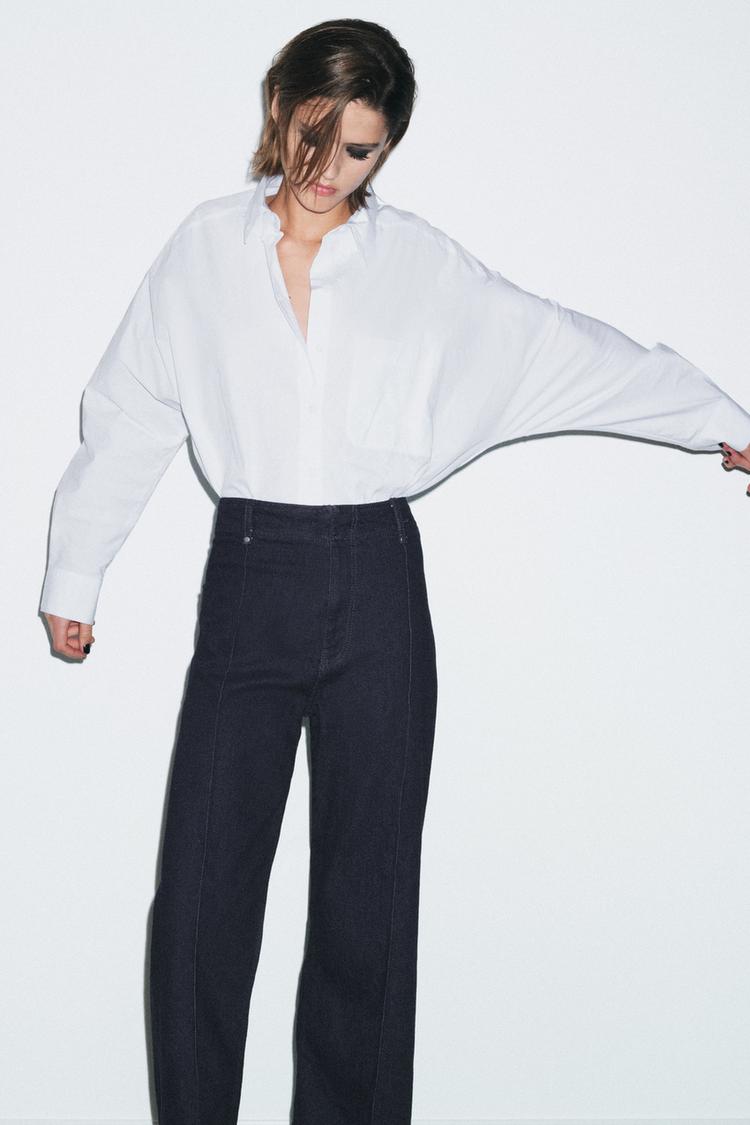 ZW COLLECTION HIGH WAIST WIDE LEG JEANS