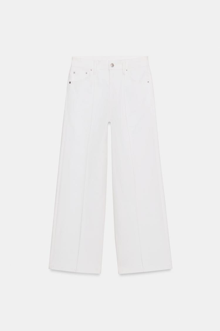 ZW COLLECTION WIDE LEG HIGH-RISE JEANS