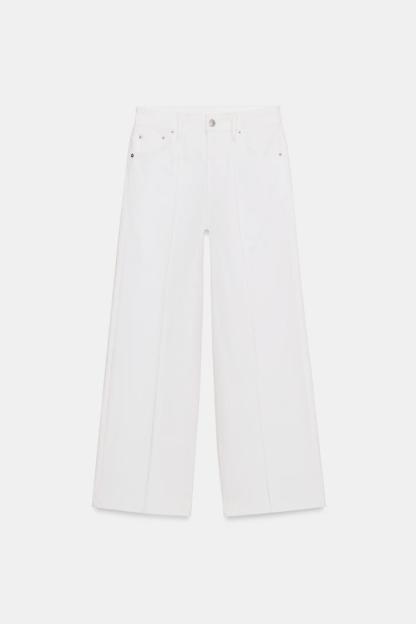 ZW COLLECTION WIDE LEG HIGH-RISE JEANS