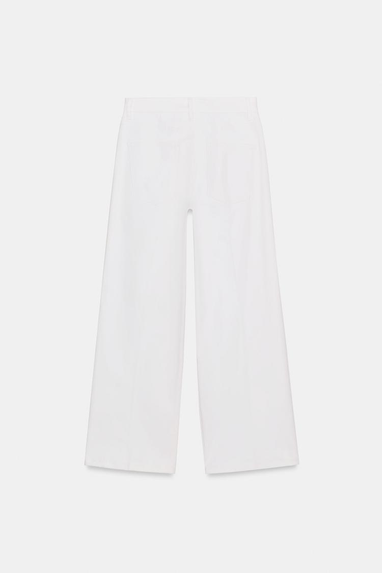 ZW COLLECTION WIDE LEG HIGH-RISE JEANS