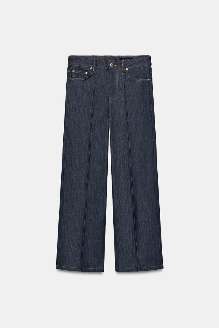 ZW COLLECTION WIDE LEG HIGH-RISE JEANS