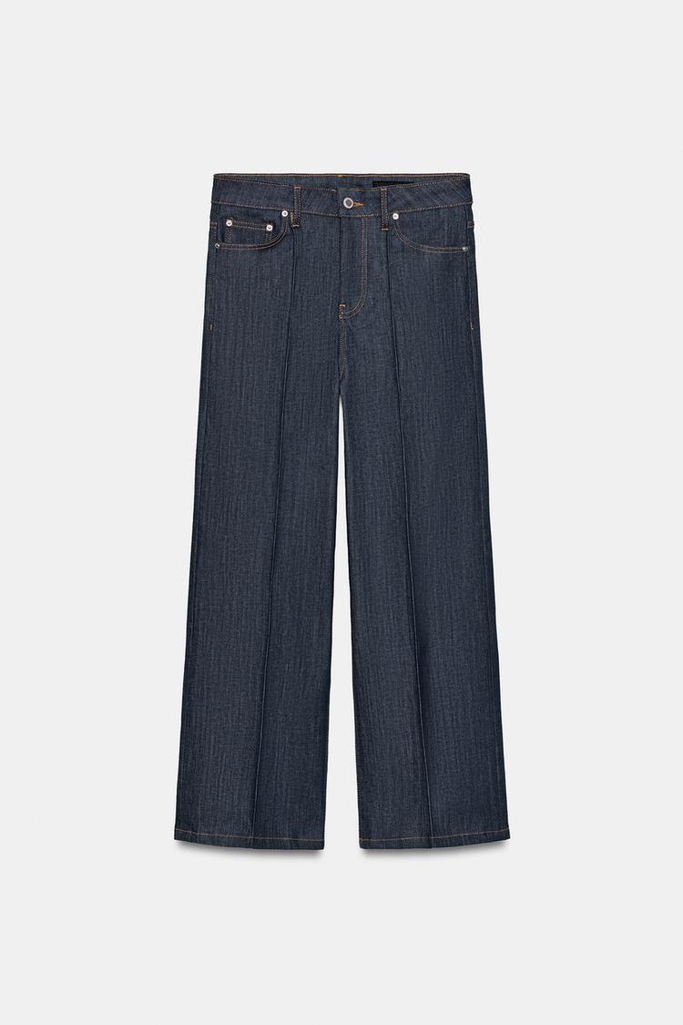 ZW COLLECTION WIDE LEG HIGH-RISE JEANS