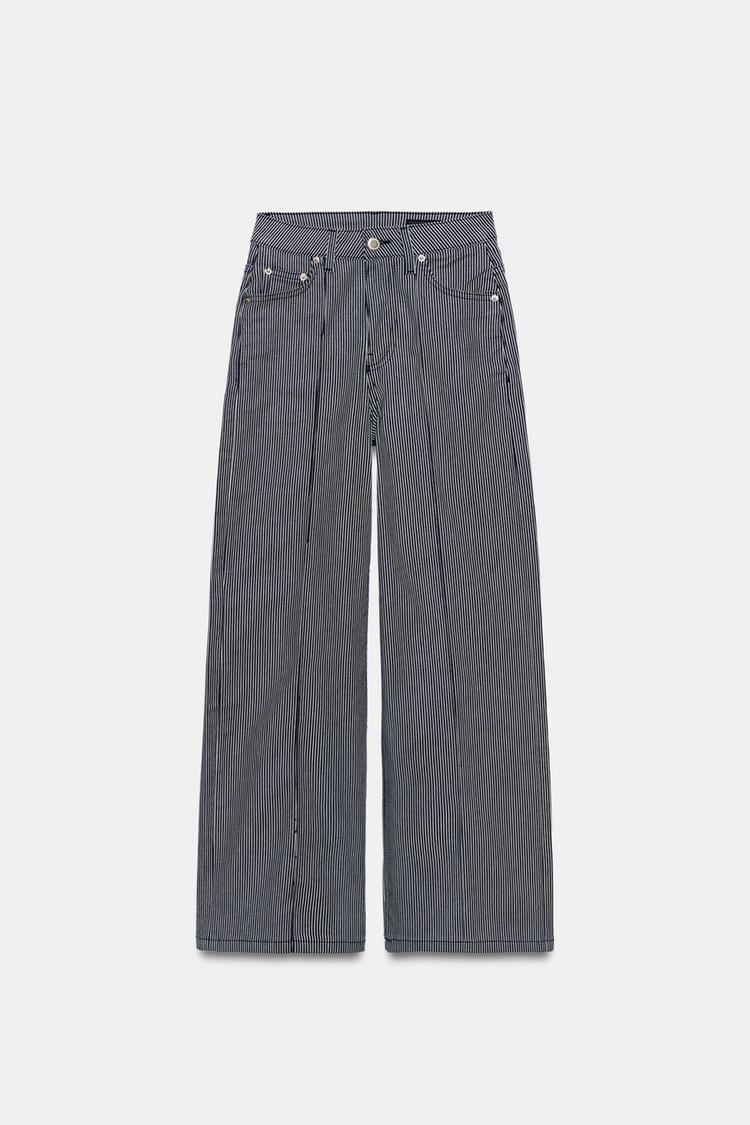 ZW COLLECTION WIDE LEG HIGH-RISE JEANS