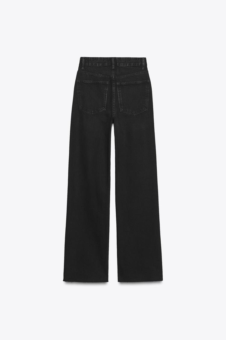 TRF HIGH WAIST WIDE LEG JEANS