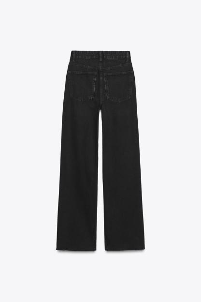 TRF HIGH WAIST WIDE LEG JEANS