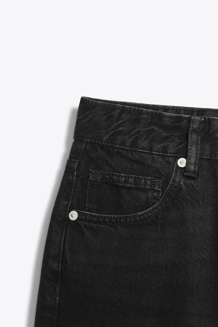 TRF HIGH WAIST WIDE LEG JEANS