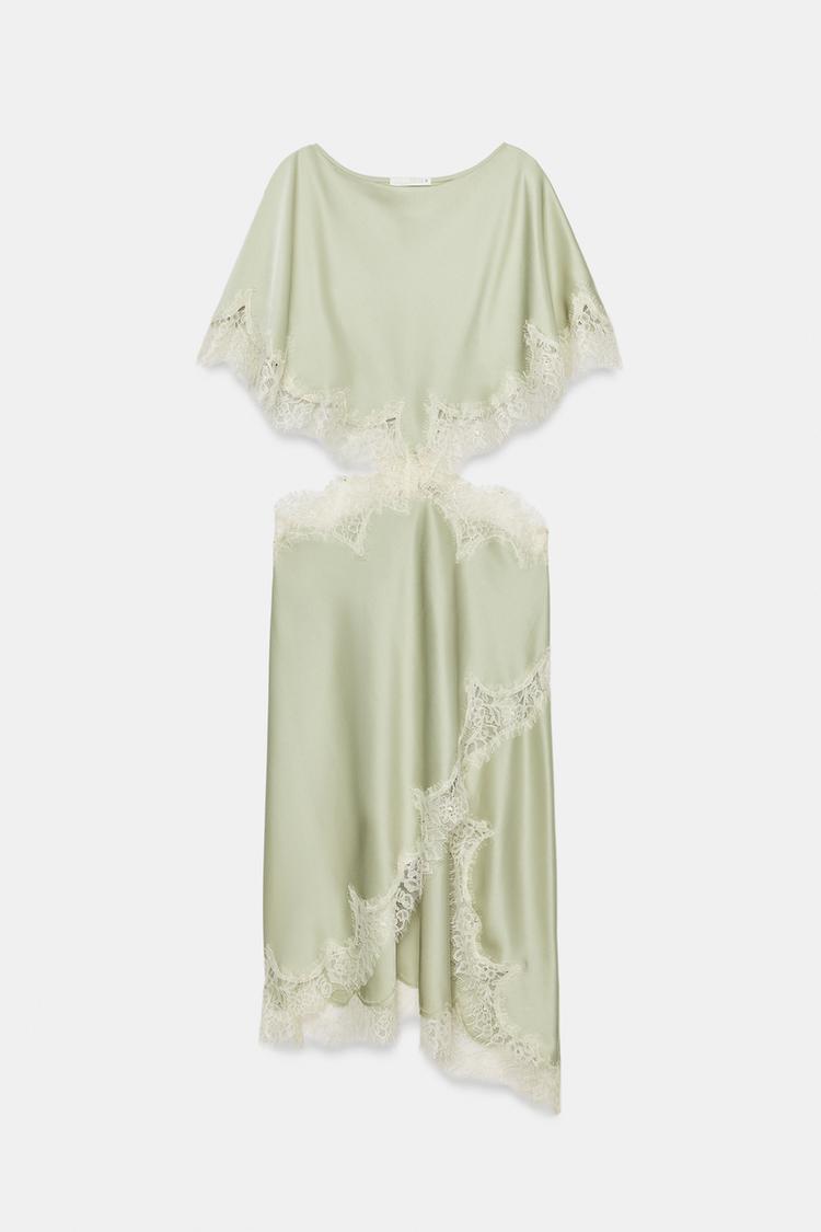 ZW COLLECTION CUT OUT LACE DRESS