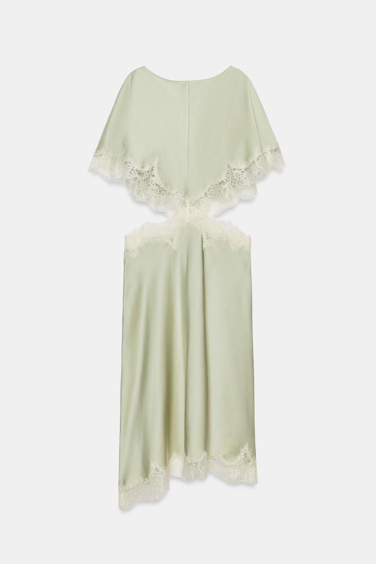 ZW COLLECTION CUT OUT LACE DRESS