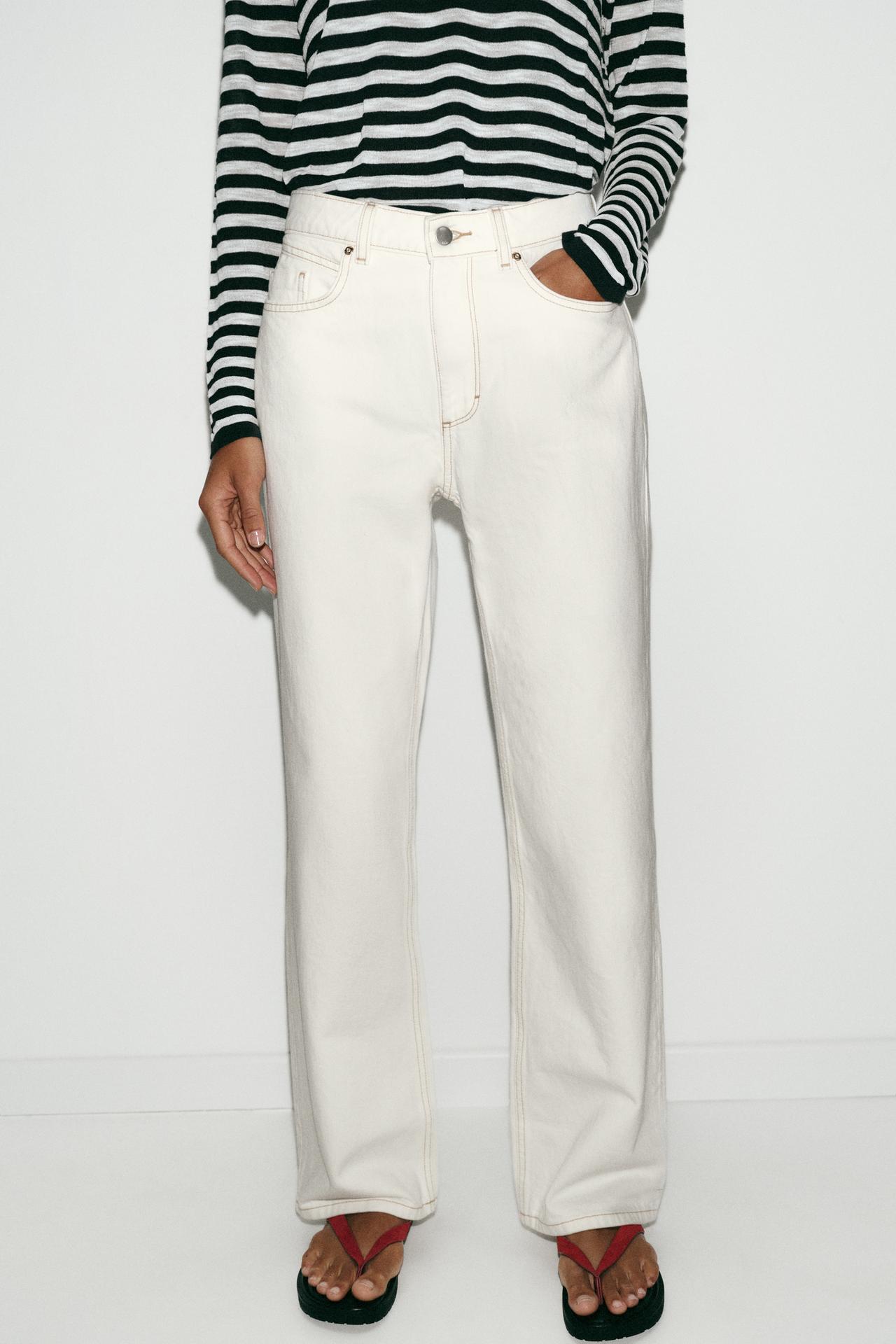 Z1975 HI-RISE STRAIGHT LONG LENGTH JEANS