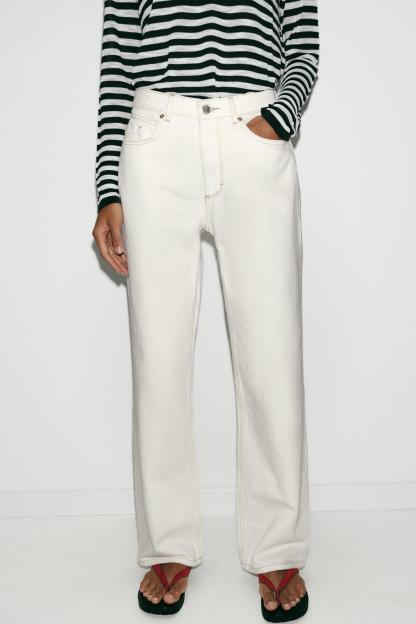 Z1975 HI-RISE STRAIGHT LONG LENGTH JEANS