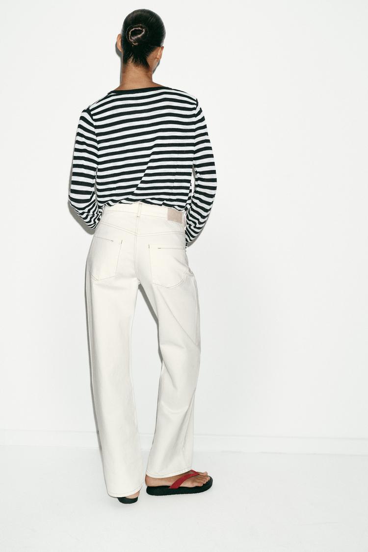 Z1975 HI-RISE STRAIGHT LONG LENGTH JEANS