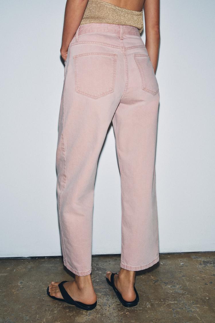ZW COLLECTION MID-RISE ANKLE RELAXED JEANS