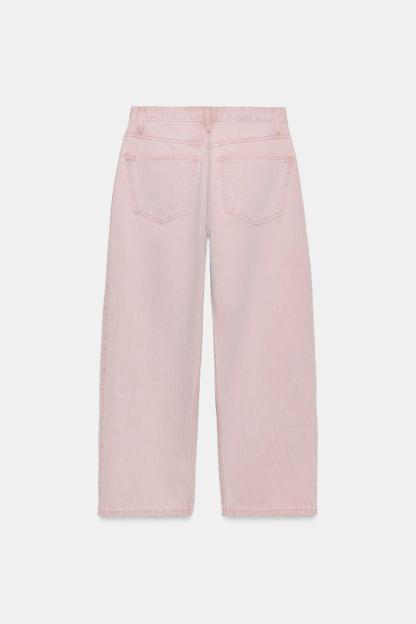 ZW COLLECTION MID-RISE ANKLE RELAXED JEANS