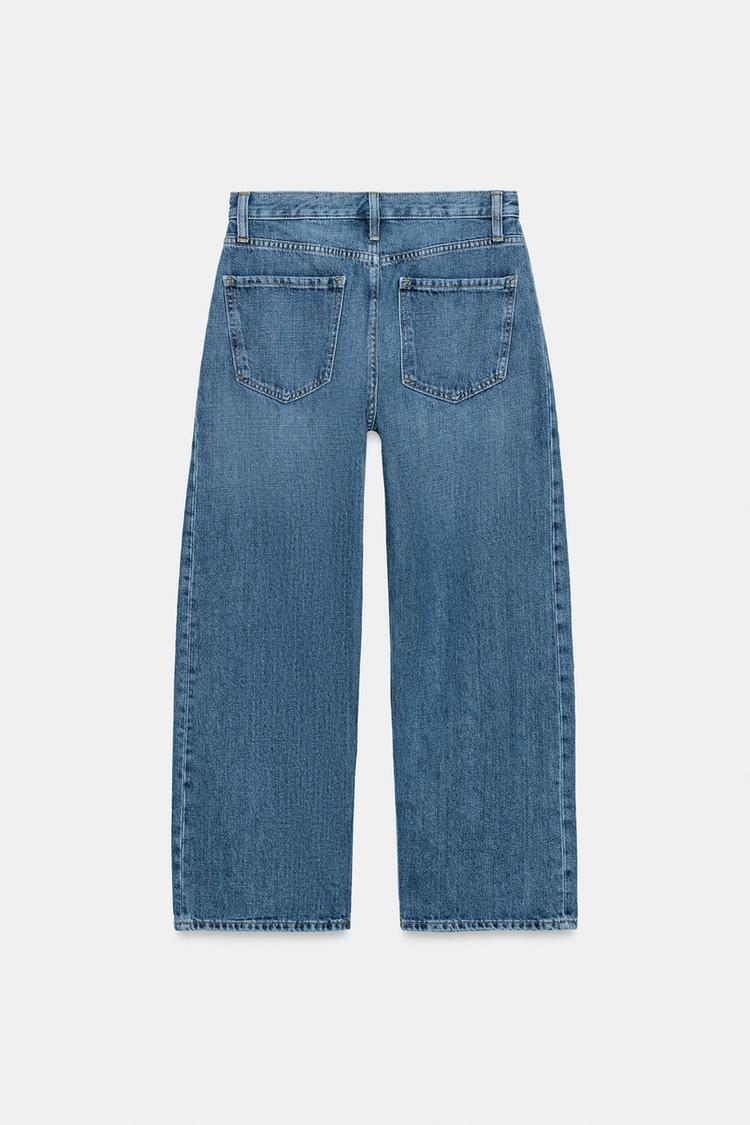 ZW COLLECTION MID-RISE ANKLE RELAXED JEANS
