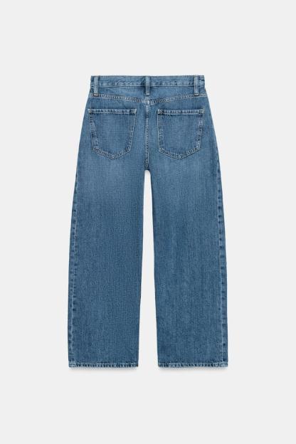 ZW COLLECTION MID-RISE ANKLE RELAXED JEANS