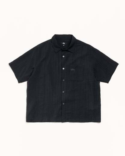 PLEATED TEXTURED SHIRT