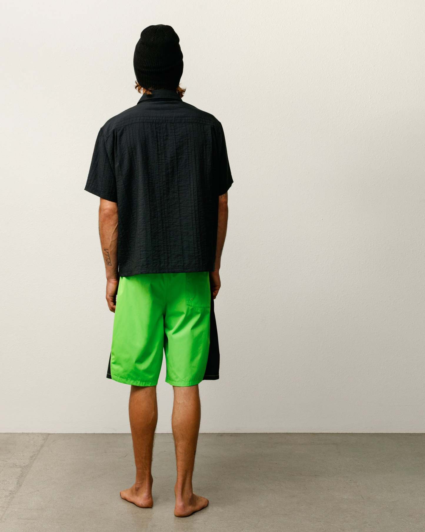 PLEATED TEXTURED SHIRT