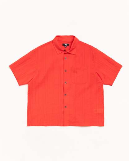 PLEATED TEXTURED SHIRT