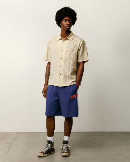 PLEATED TEXTURED SHIRT