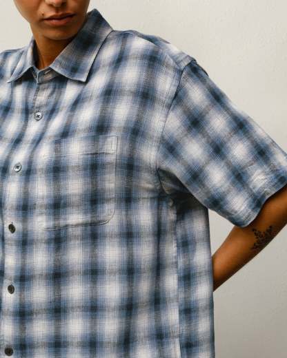 LIAM SS PLAID SHIRT