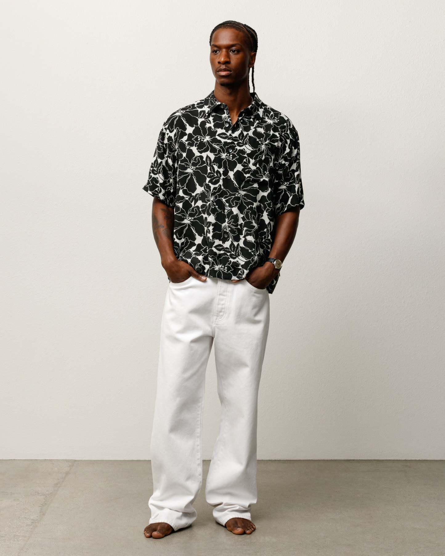 FLORAL HAWAIIAN SHIRT