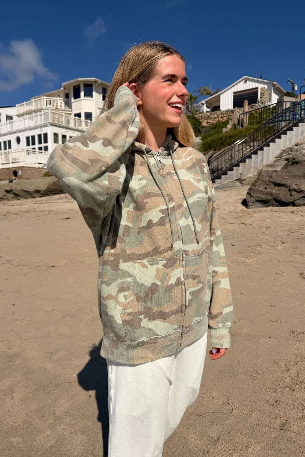 Christy Light Camouflage Hoodie