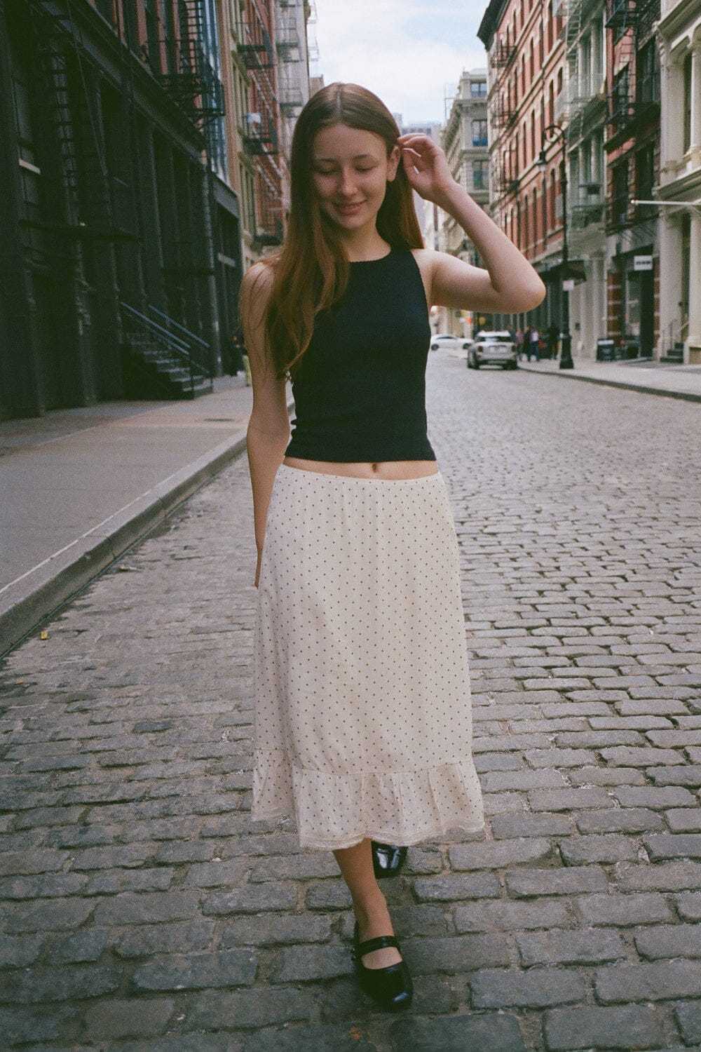 Justine Polka Dots Skirt