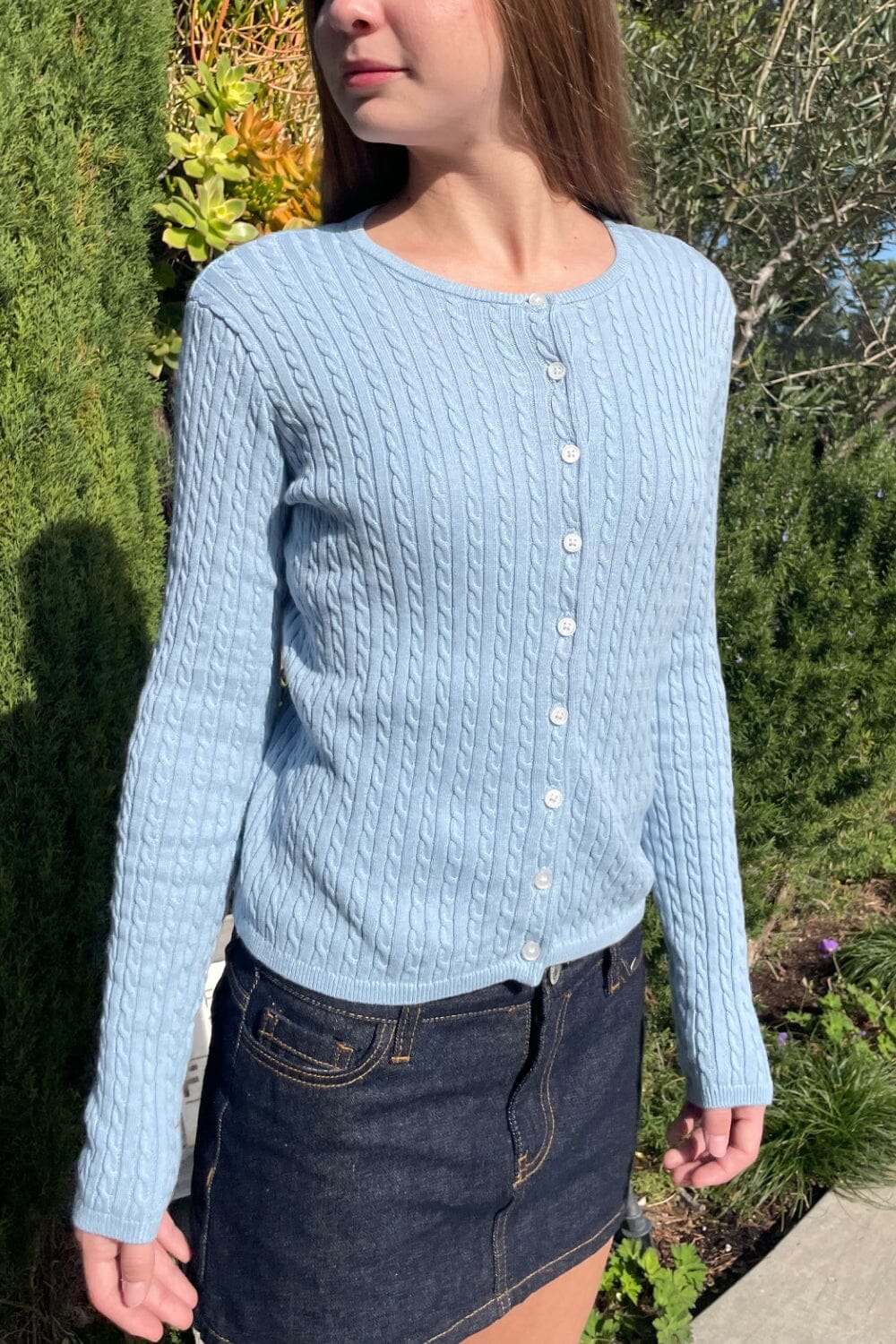 Zoe Cable Knit Cardigan