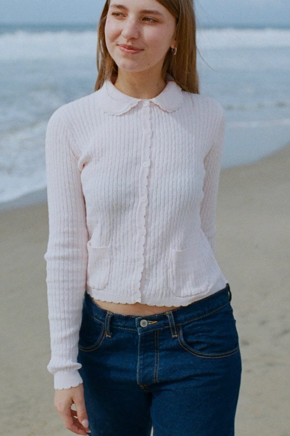 Zoe Cable Knit Cardigan