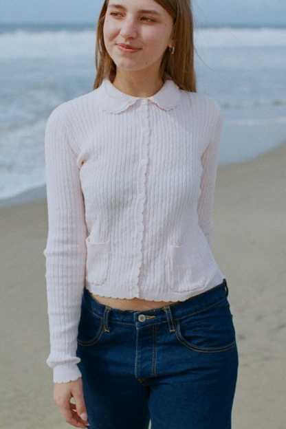 Zoe Cable Knit Cardigan