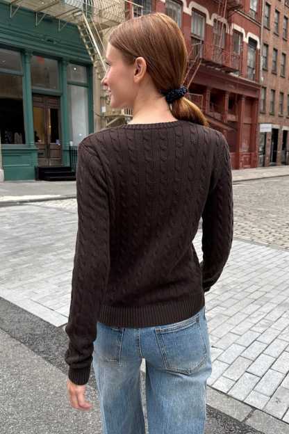 Amalie Cable Knit Cardigan